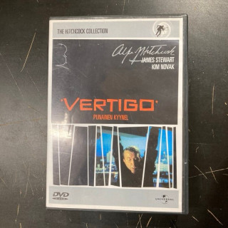 Vertigo - punainen kyynel DVD (VG+/VG+) -jännitys-